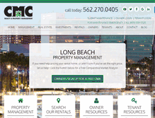 Tablet Screenshot of cmc-realty.com